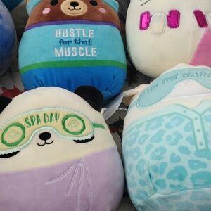 Squishmallows 7.5" Omar, Stanley Sophie & Caryl (All 4) Plush New